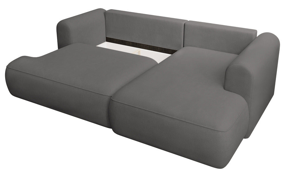 Kampinė sofa CORMAC mini, tamsiai pilka Storm, dešinė