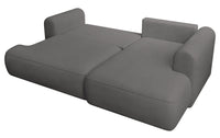 Kampinė sofa CORMAC mini, tamsiai pilka Storm, dešinė