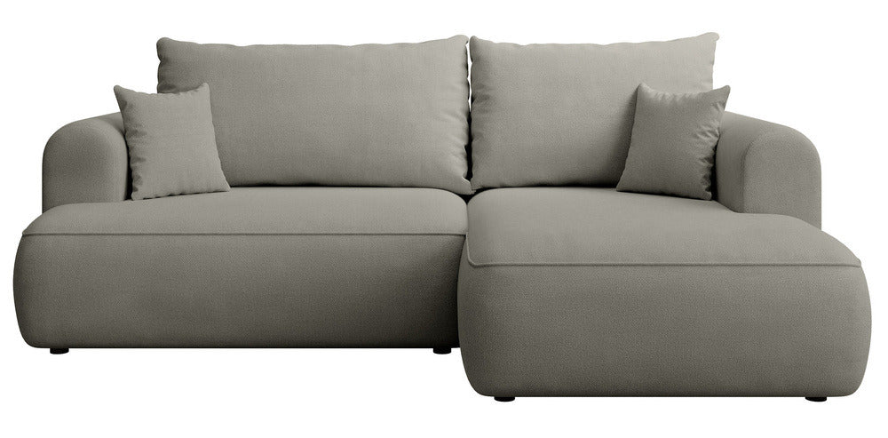 Kampinė sofa CORMAC mini, šviesiai pilka Storm, dešinė