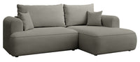 Kampinė sofa CORMAC mini, šviesiai pilka Storm, dešinė