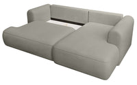 Kampinė sofa CORMAC mini, šviesiai pilka Storm, dešinė