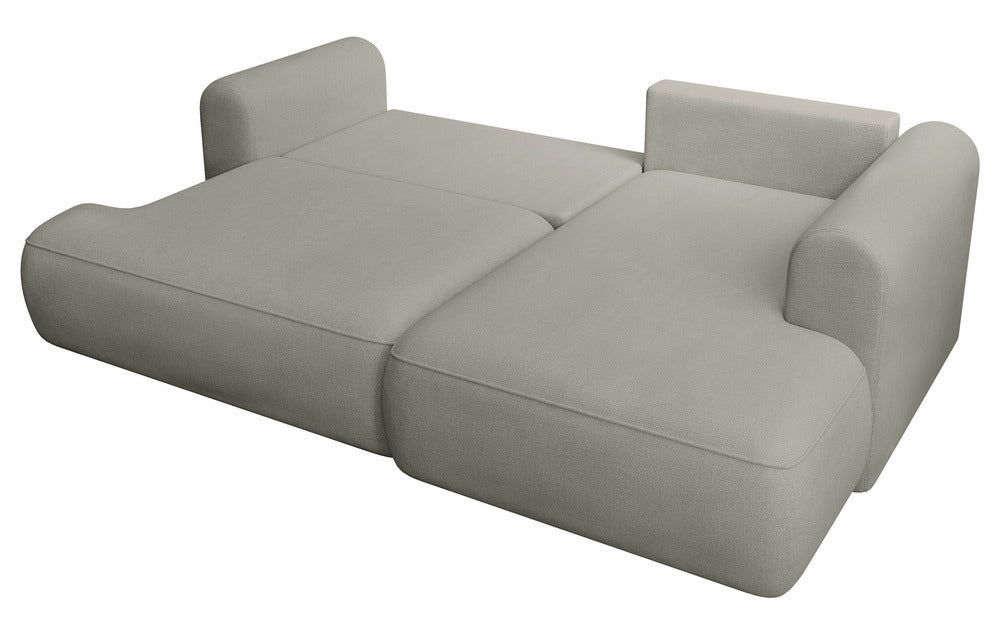 Kampinė sofa CORMAC mini, šviesiai pilka Storm, dešinė