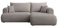 Kampinė sofa CORMAC mini, pilkai smėlinė Storm, dešinė