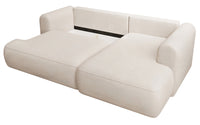 Kampinė sofa CORMAC mini, kreminė Storm, dešinė
