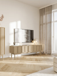 TV spintelė LIADAN, ąžuolas, 170 cm, 2
