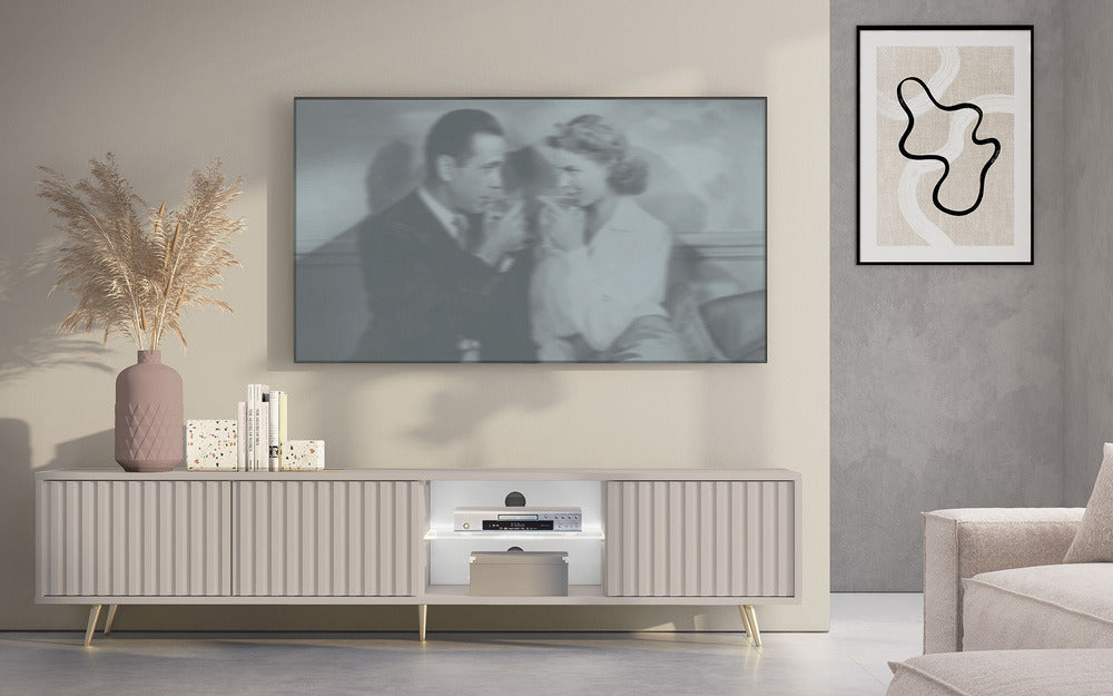 TV spintelė MAGNUS, 175 cm, kašmyras