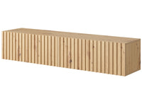 TV spintelė LORCAN, 138,6 cm, ąžuolas