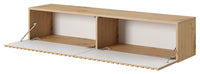 TV spintelė LORCAN, 138,6 cm, ąžuolas