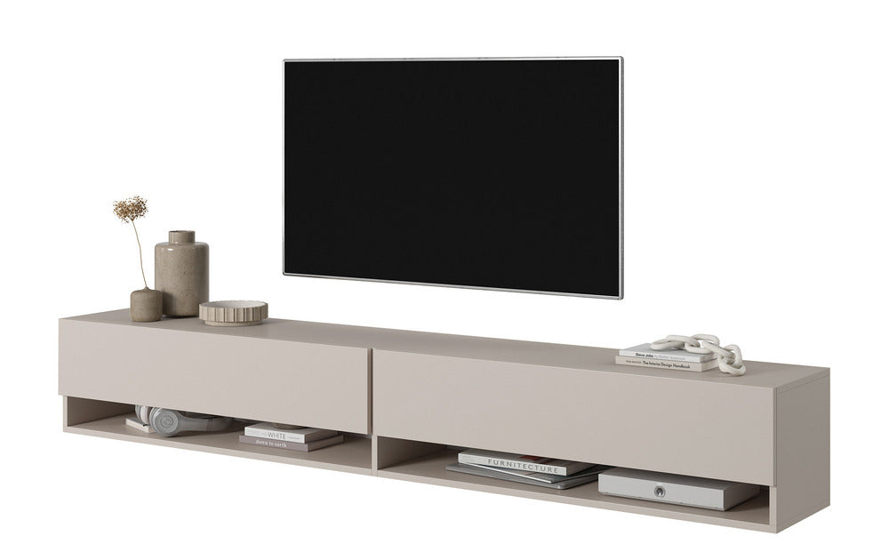 TV spintelė FIONNA, 200 cm, kašmyras