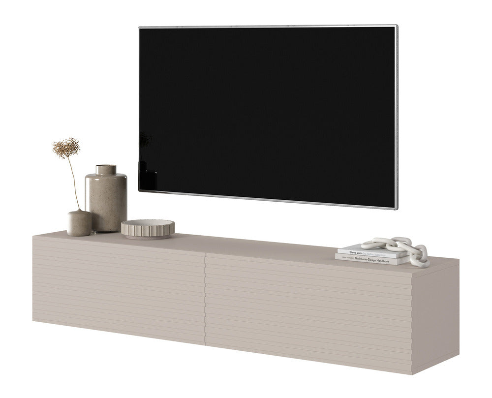 TV spintelė HUGHIE, 140 cm, kašmyras