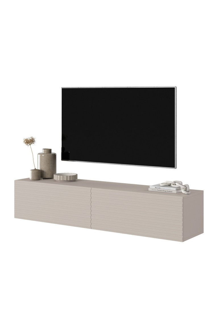 TV spintelė HUGHIE, 140 cm, kašmyras