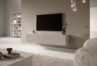 TV spintelė HUGHIE, 140 cm, kašmyras