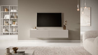 TV spintelė HUGHIE, 140 cm, kašmyras