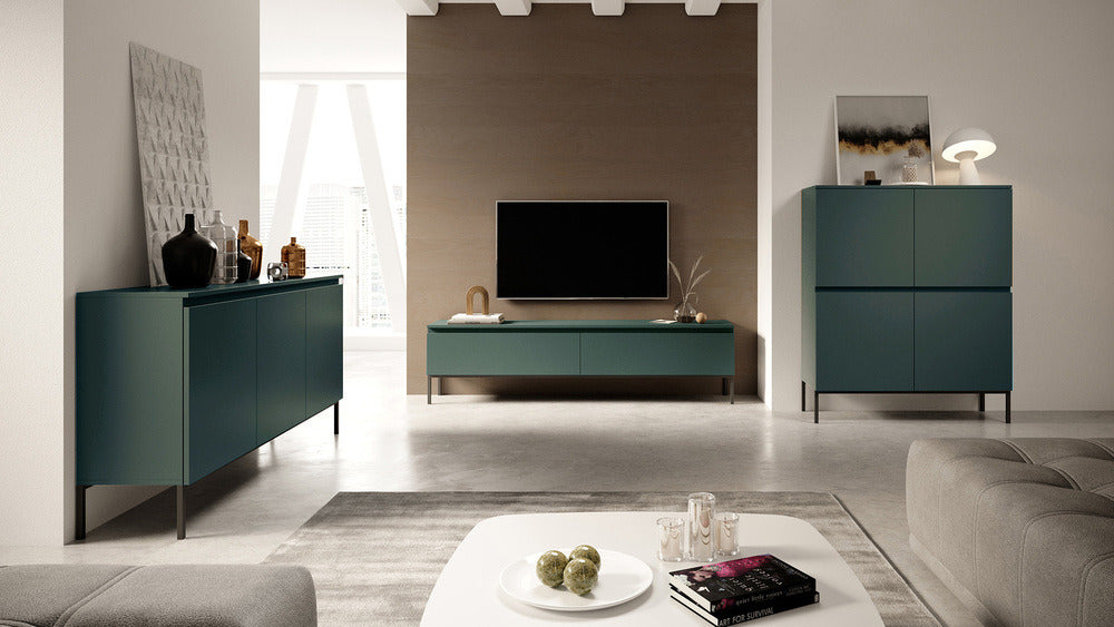 TV spintelė SVEN, 150 cm, žalia