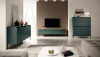 TV spintelė SVEN, 150 cm, žalia