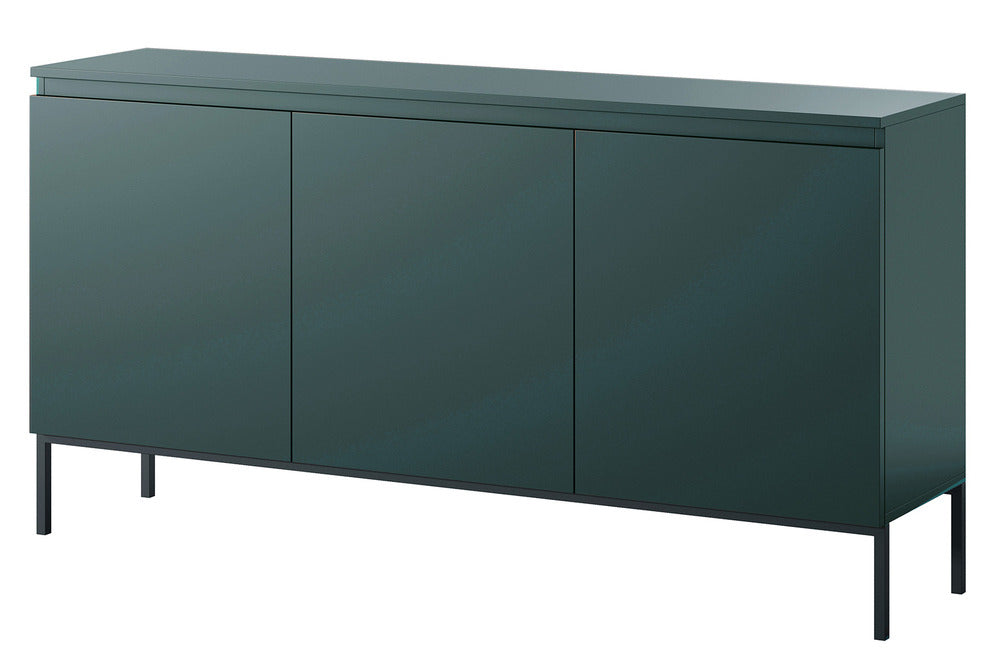 Komoda SVEN, 150 cm, tamsiai žalia