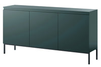 Komoda SVEN, 150 cm, tamsiai žalia