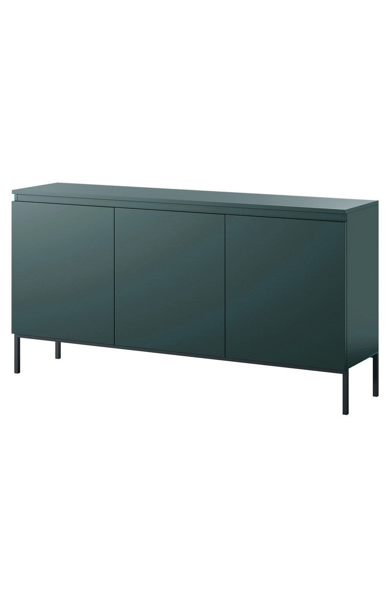 Komoda SVEN, 150 cm, tamsiai žalia