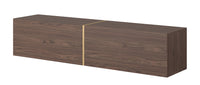 TV spintelė FREJA, riešutas, 140 cm, 2