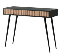 Tualetinis staliukas MAGNUS, 104 cm, juoda+ąžuolas