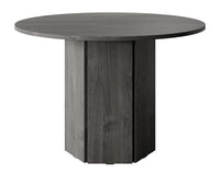 Stalas BODIL, 110 cm, juodas, uosis
