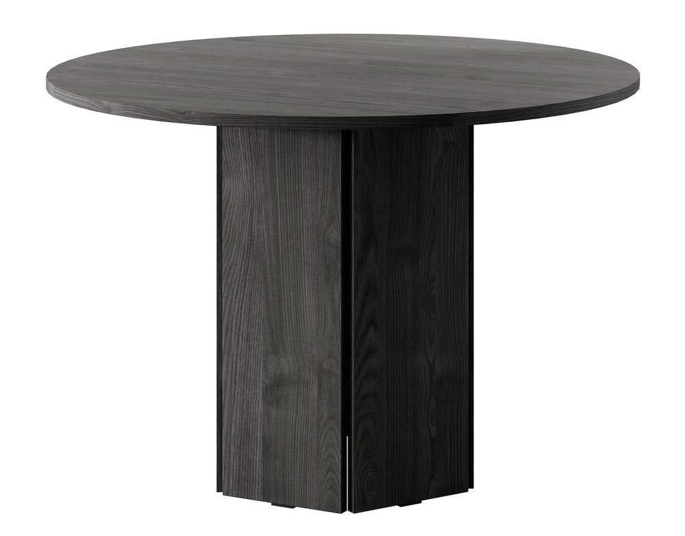 Stalas BODIL, 110 cm, juodas, uosis