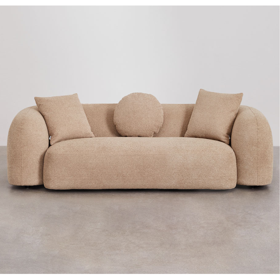 Trivietė sofa LUCIA, ruda