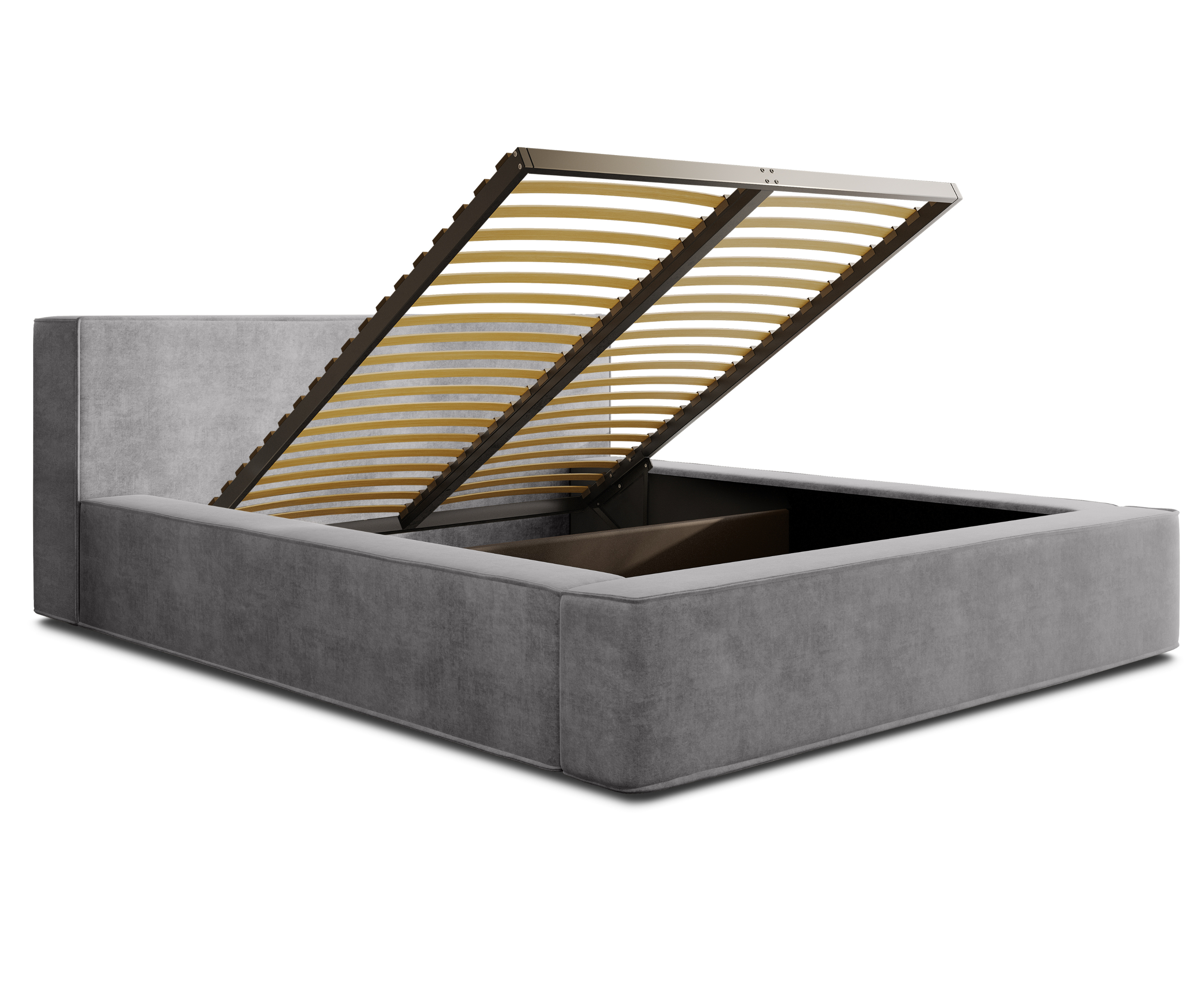 Lova BERNAND, šviesiai pilkas veliūras