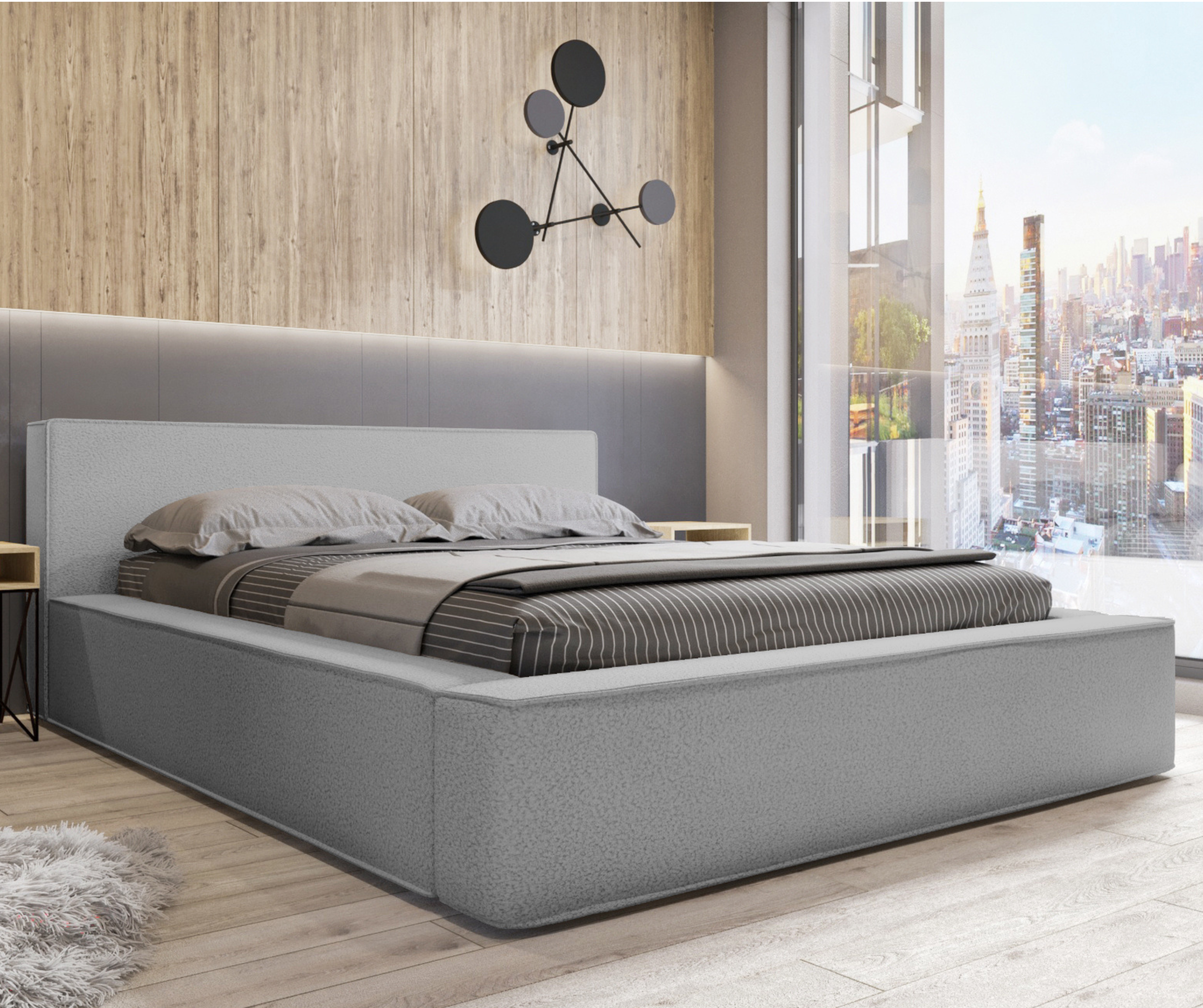 Lova BERNAND, tamsiai pilka struktūrinė