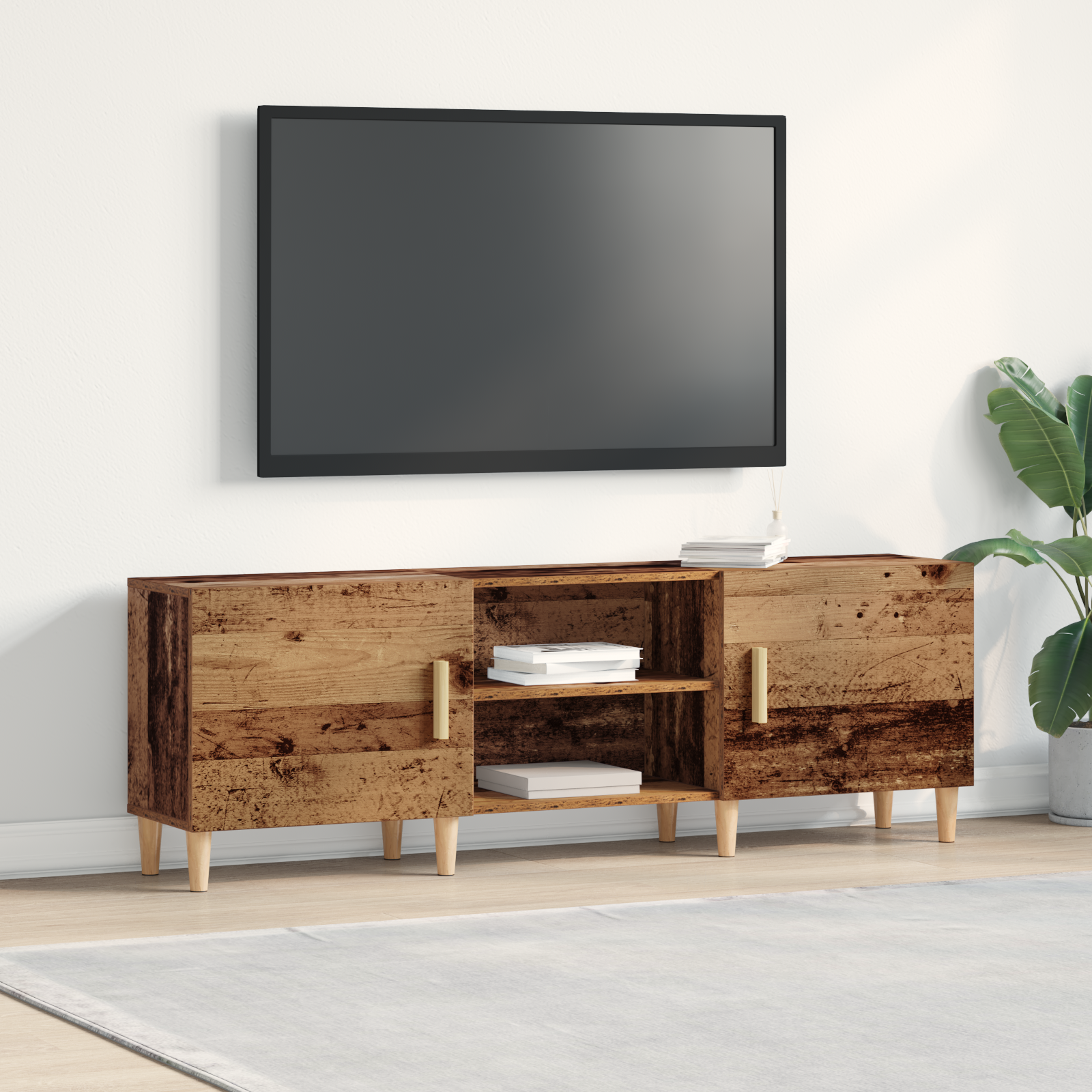 Televizoriaus spintelė Sena mediena 150 x 30 x 50 cm