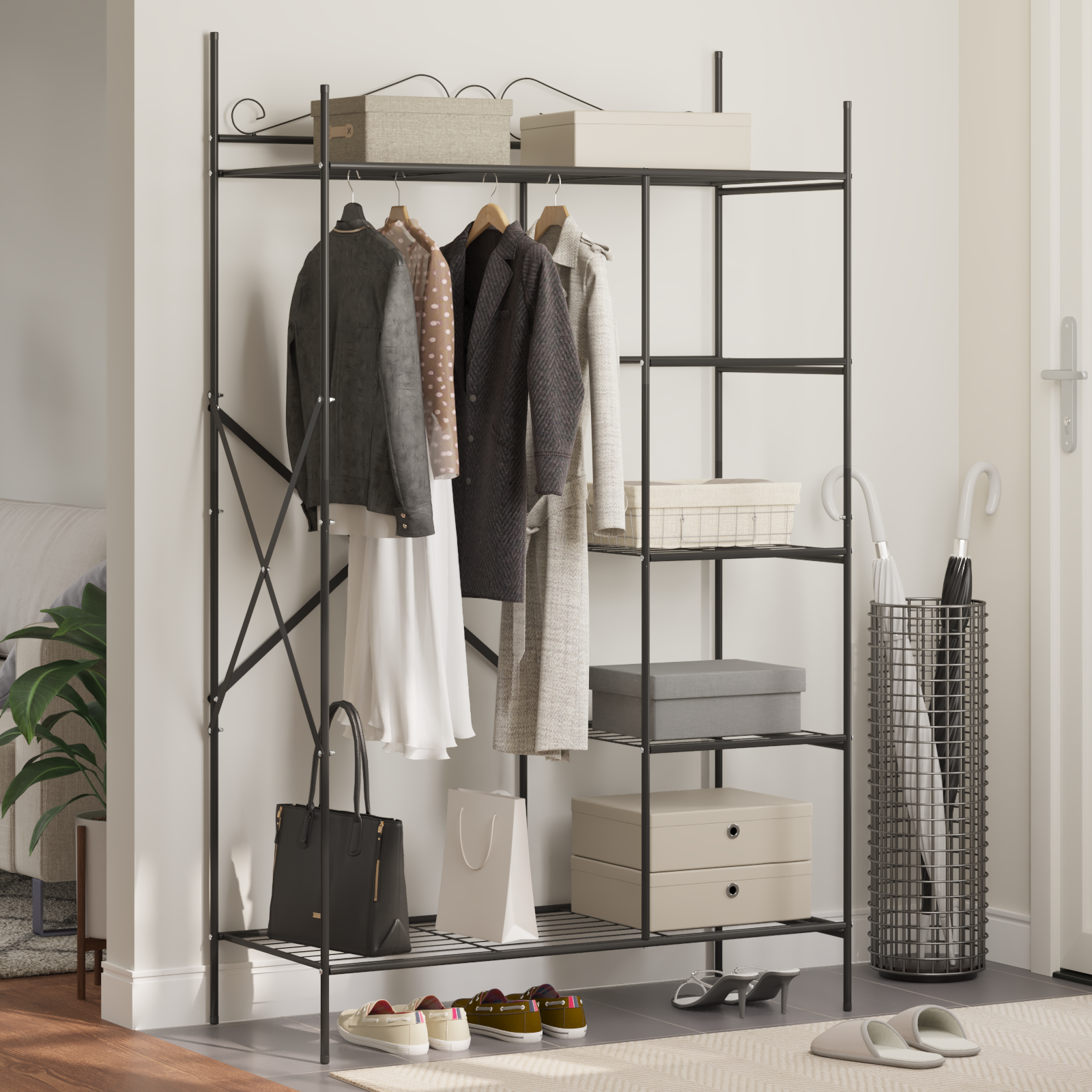 Open Wardrobe Simple