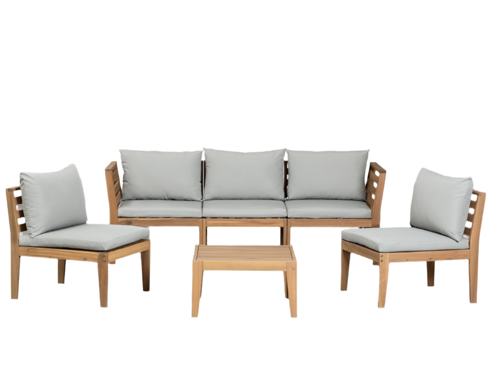 Lauko komplektas FILIPS, šviesiai pilka