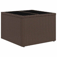 6 dalių sodo sofa komplektas su pagalvėmis ruda poli ratan - Namų Idėja