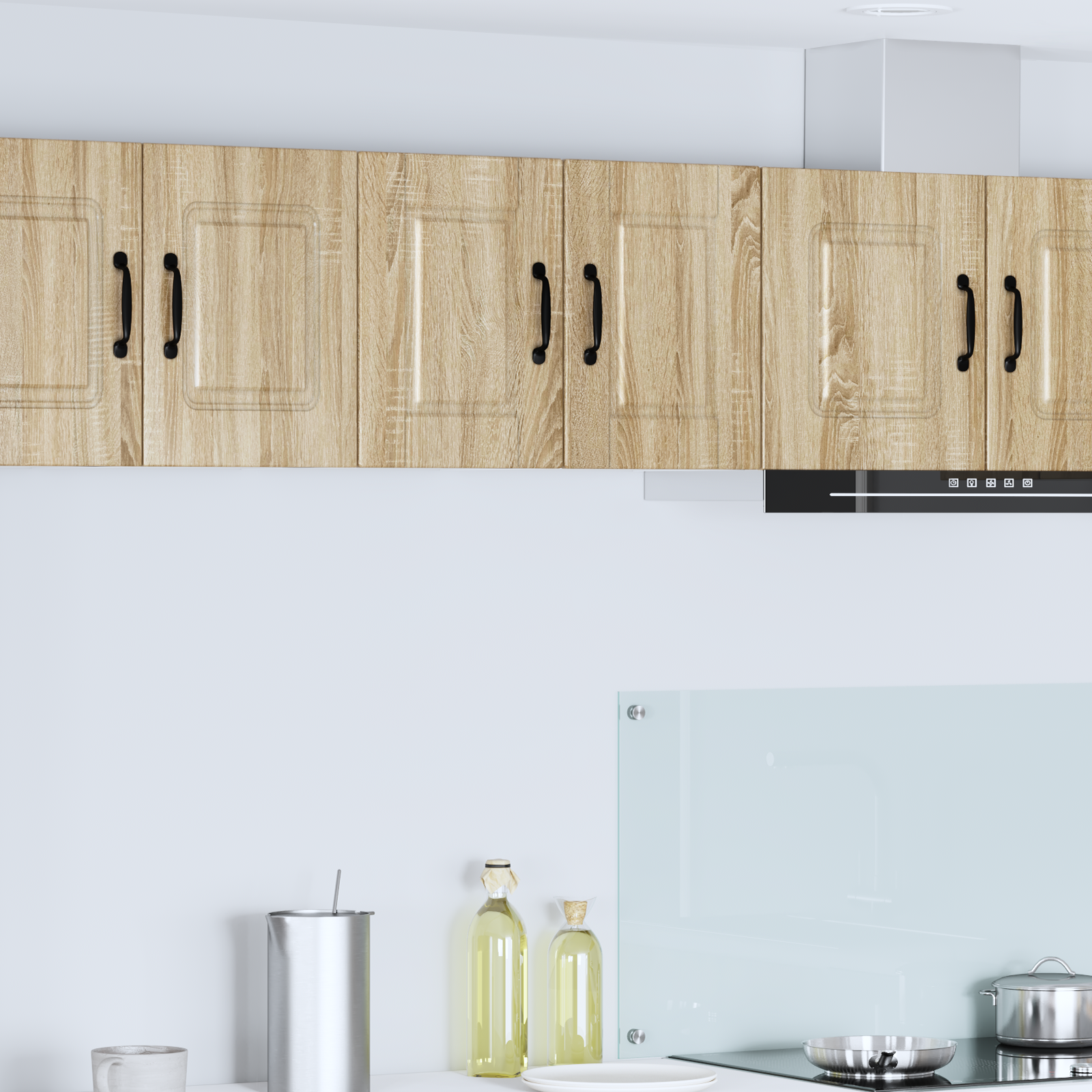 Virtuvės spintelė 2 pcs Sonoma ąžuolas 30 x 31 x 40 cm