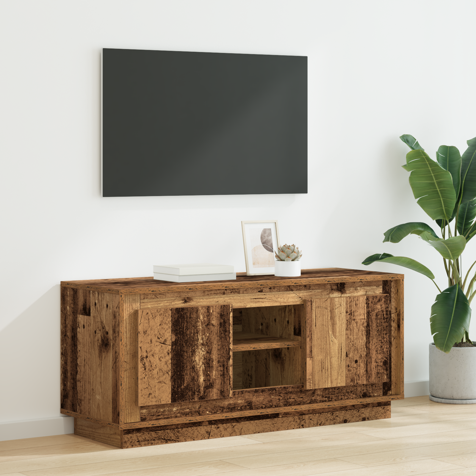 Televizoriaus spintelė Senovinis medis 102 x 35 x 45 cm