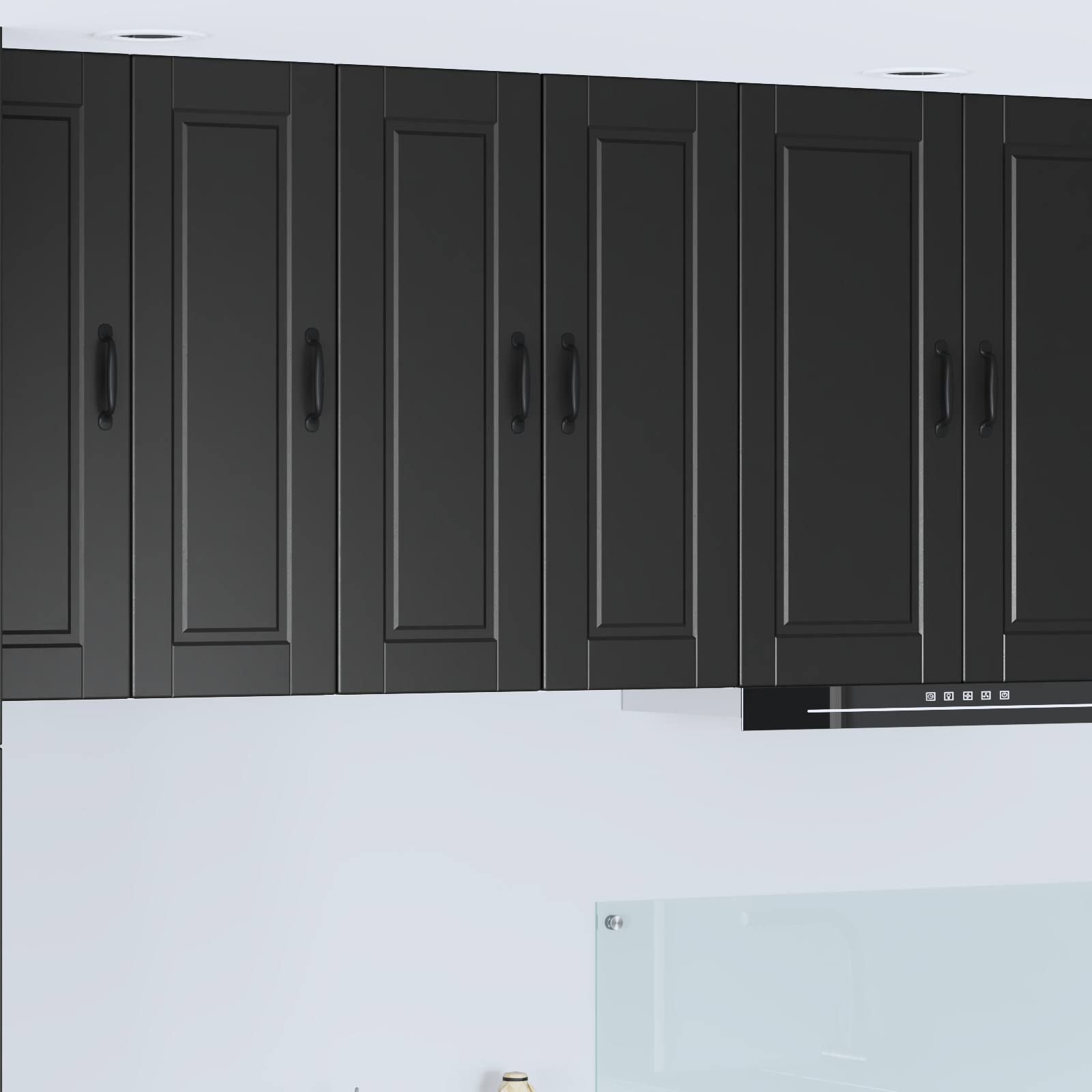 Kitchen Cabinet Black 30 x 31 x 80 cm Engineered Wood