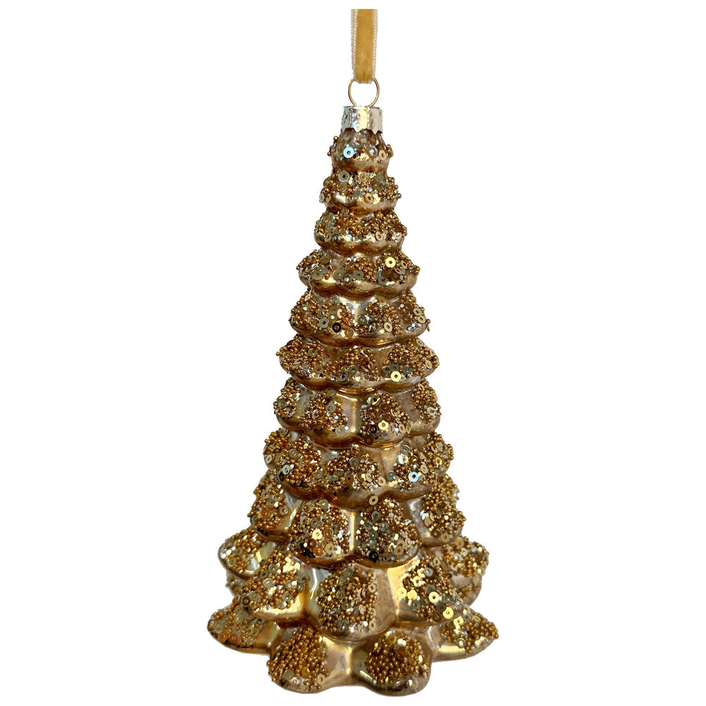 Kalėdinis eglutės žaisliukas, rankų darbo, eglutė, 18 cm