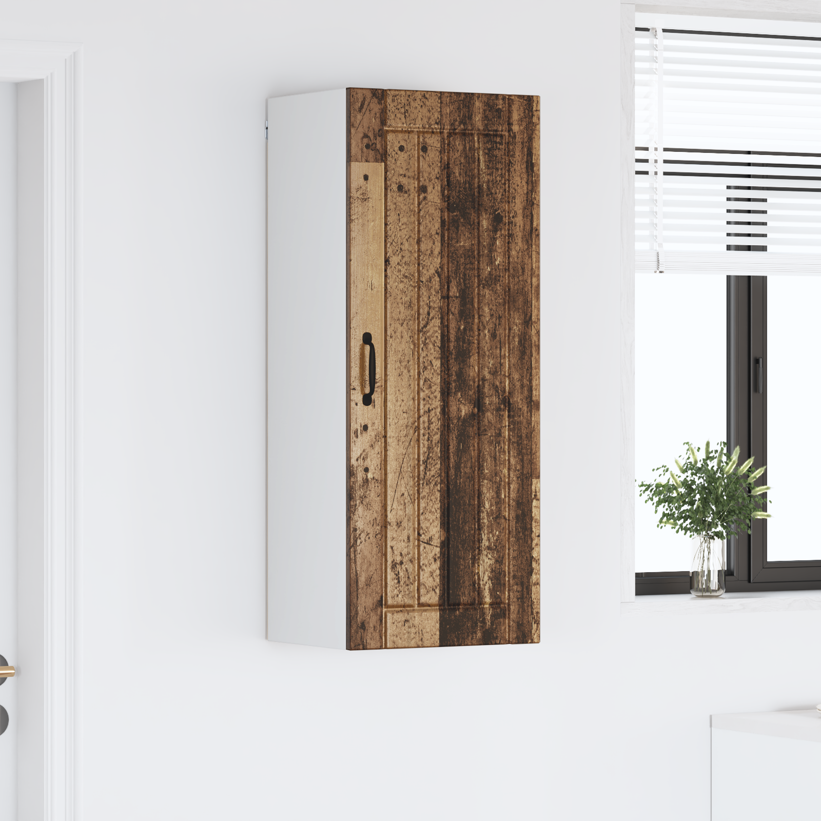 Virtuvės sieninė spintelė Senovinis medis 40 x 31 x 100 cm