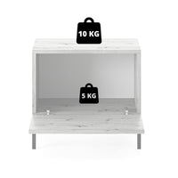 Naktinis staliukas LAMMELO, juodas