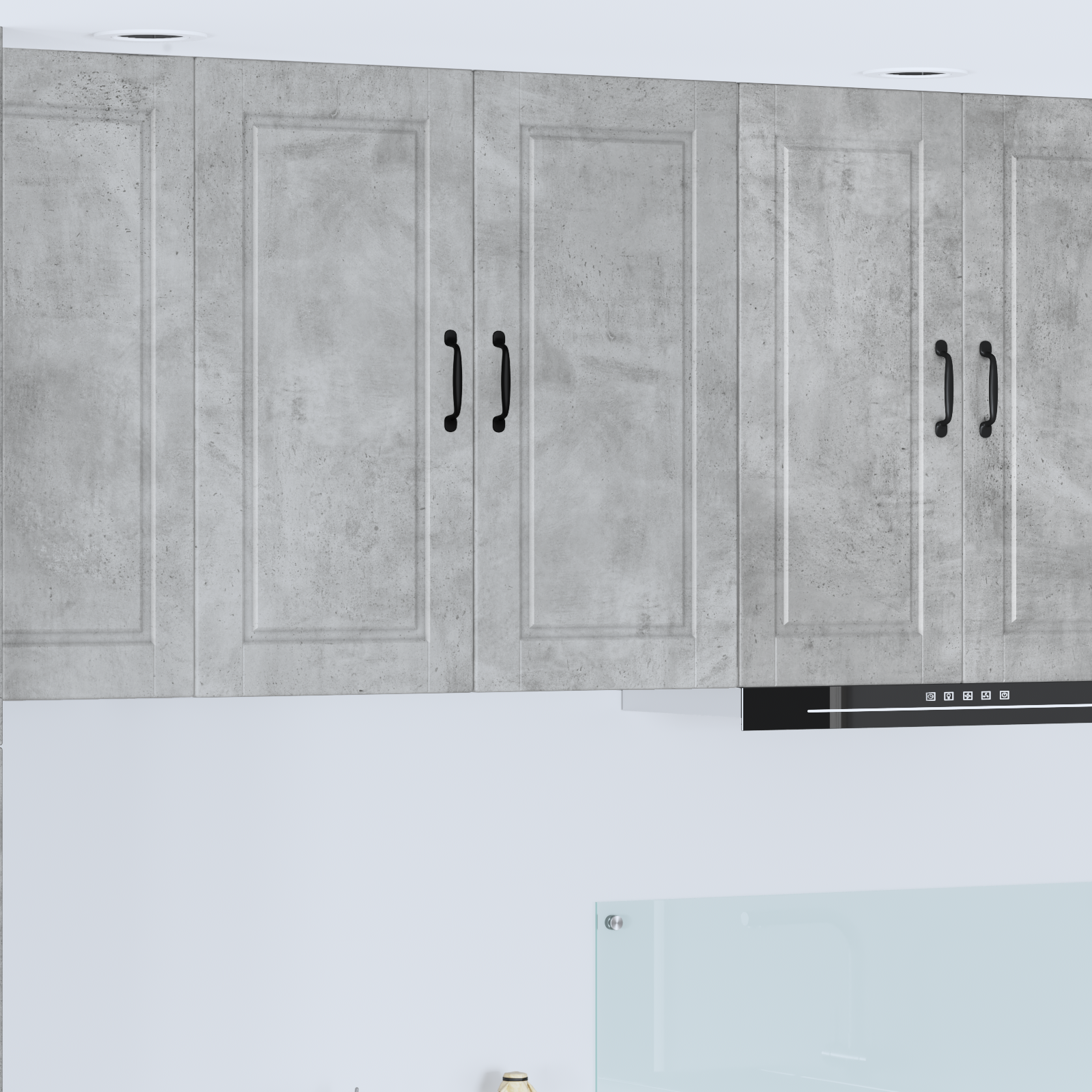 Virtuvės spintelė Betono pilka 80 x 31 x 80 cm Apdirbta mediena