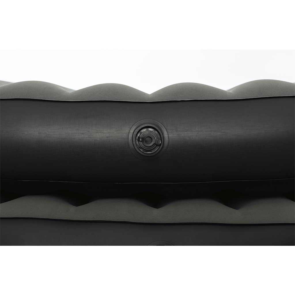 3-1 Inflatable air bed, black and grey, 188x99x25cm