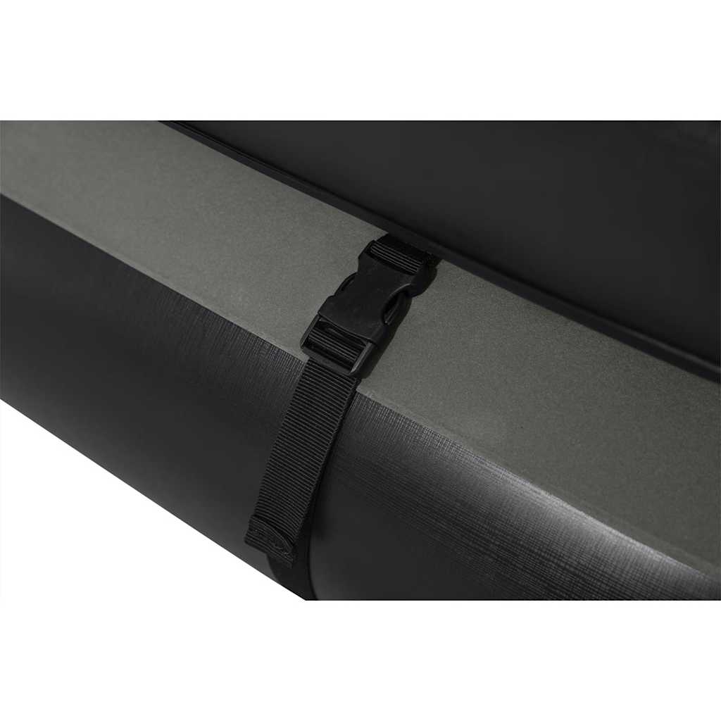 3-1 Inflatable air bed, black and grey, 188x99x25cm