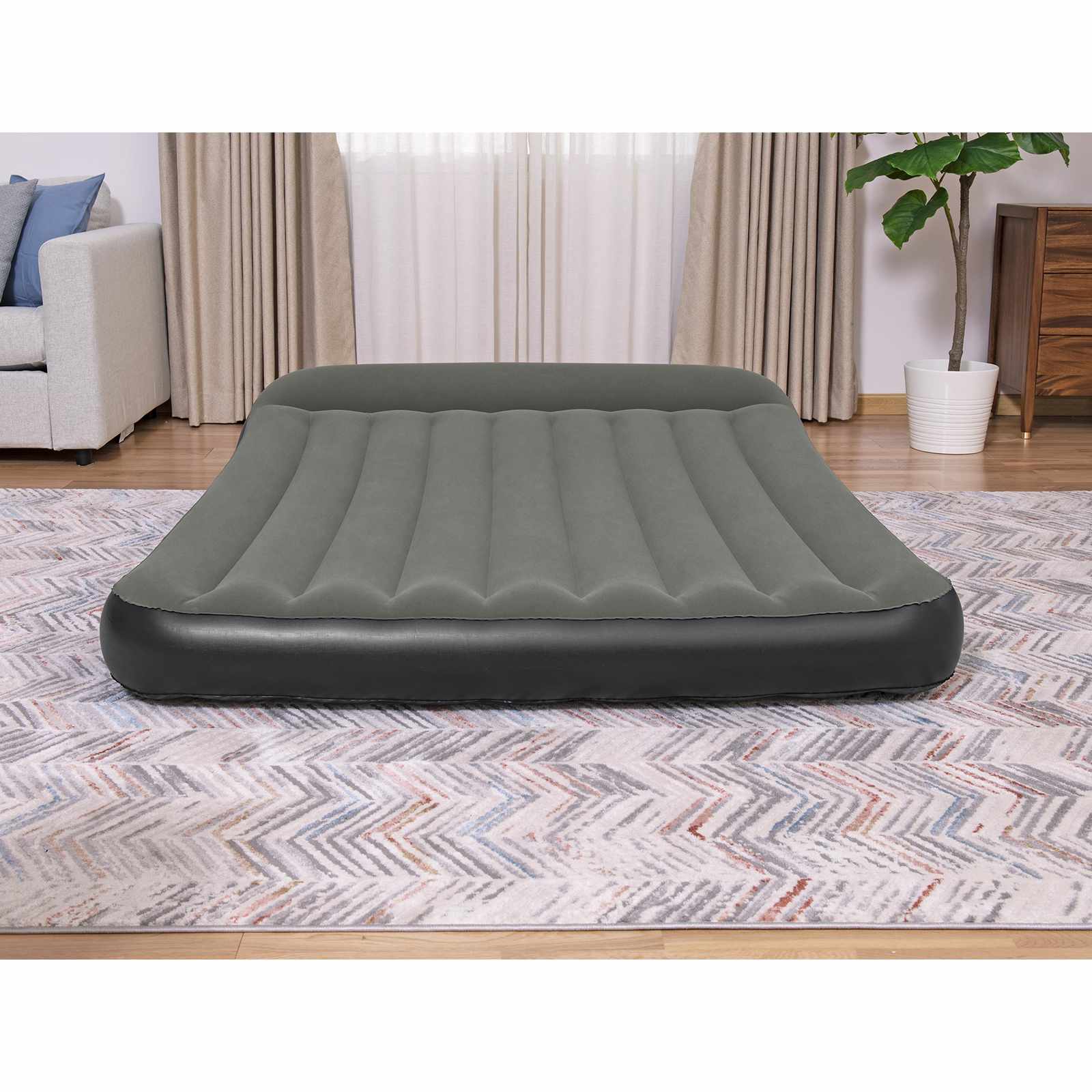 Oro čiužinys 2 asmeniui 203 x 152 x 22 cm Juoda
