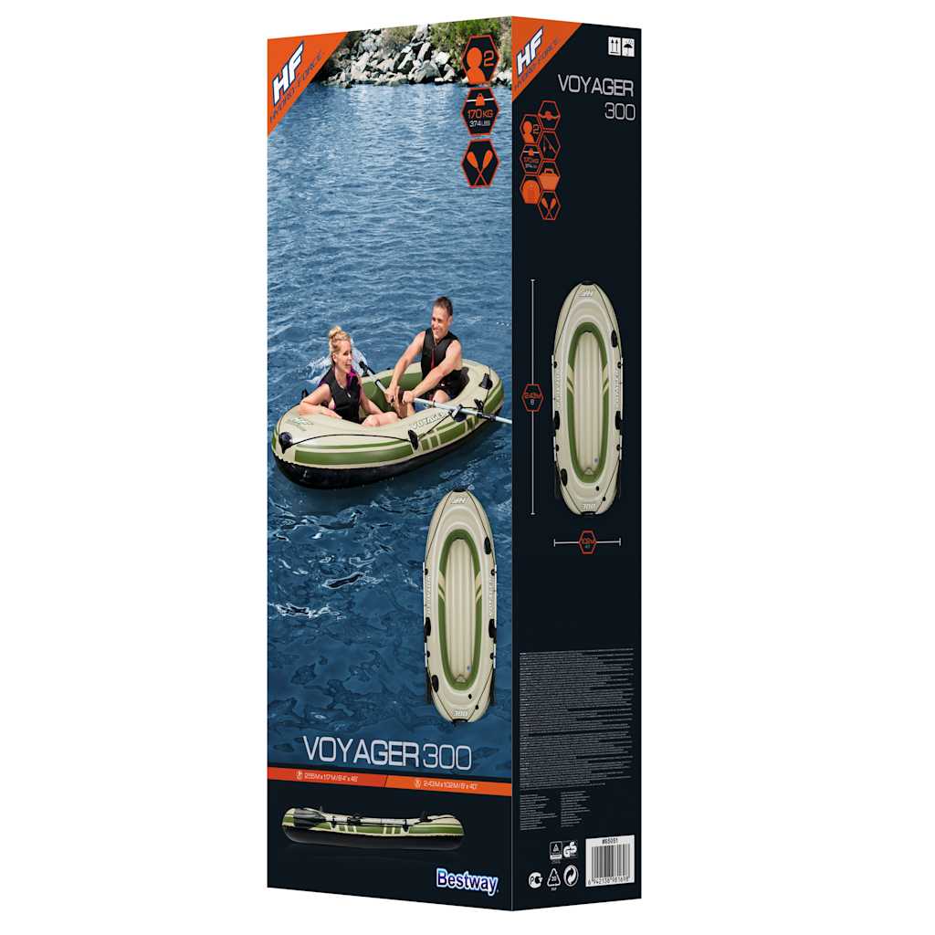 Hydro-Force Pripučiama valtis Voyager 300, 243x102cm