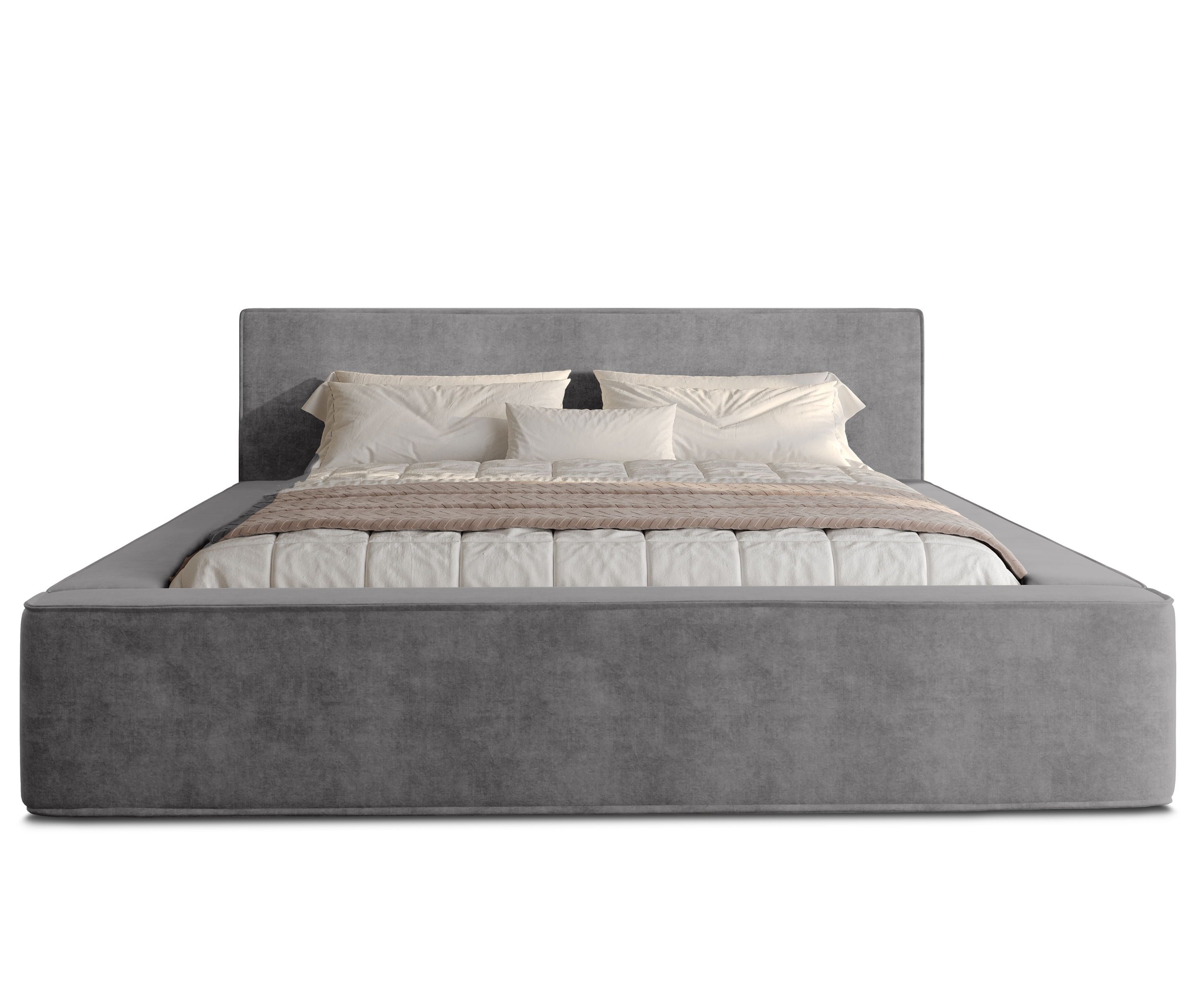 Lova BERNAND, šviesiai pilkas veliūras
