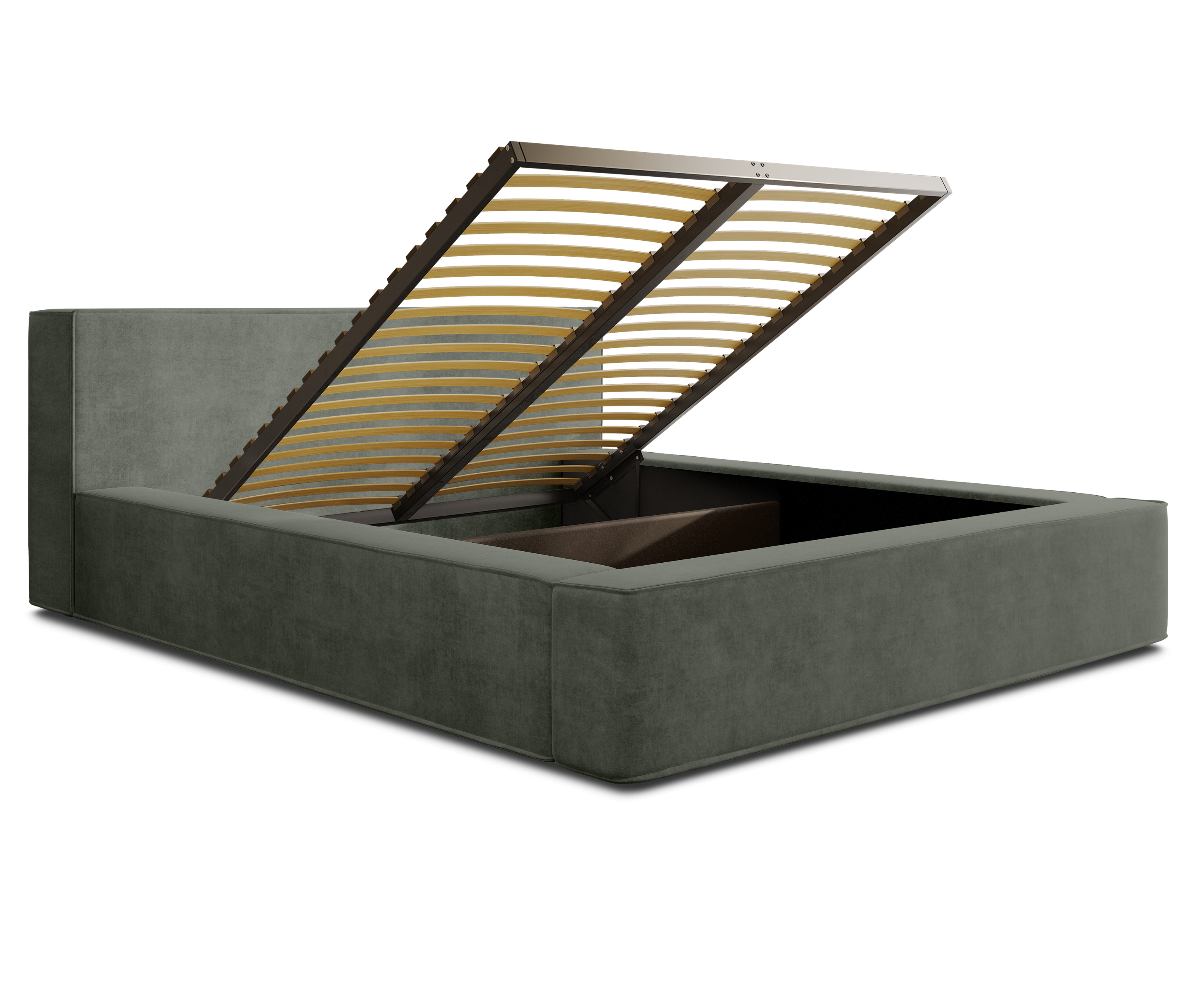 Lova BERNAND, tamsiai žalias veliūras