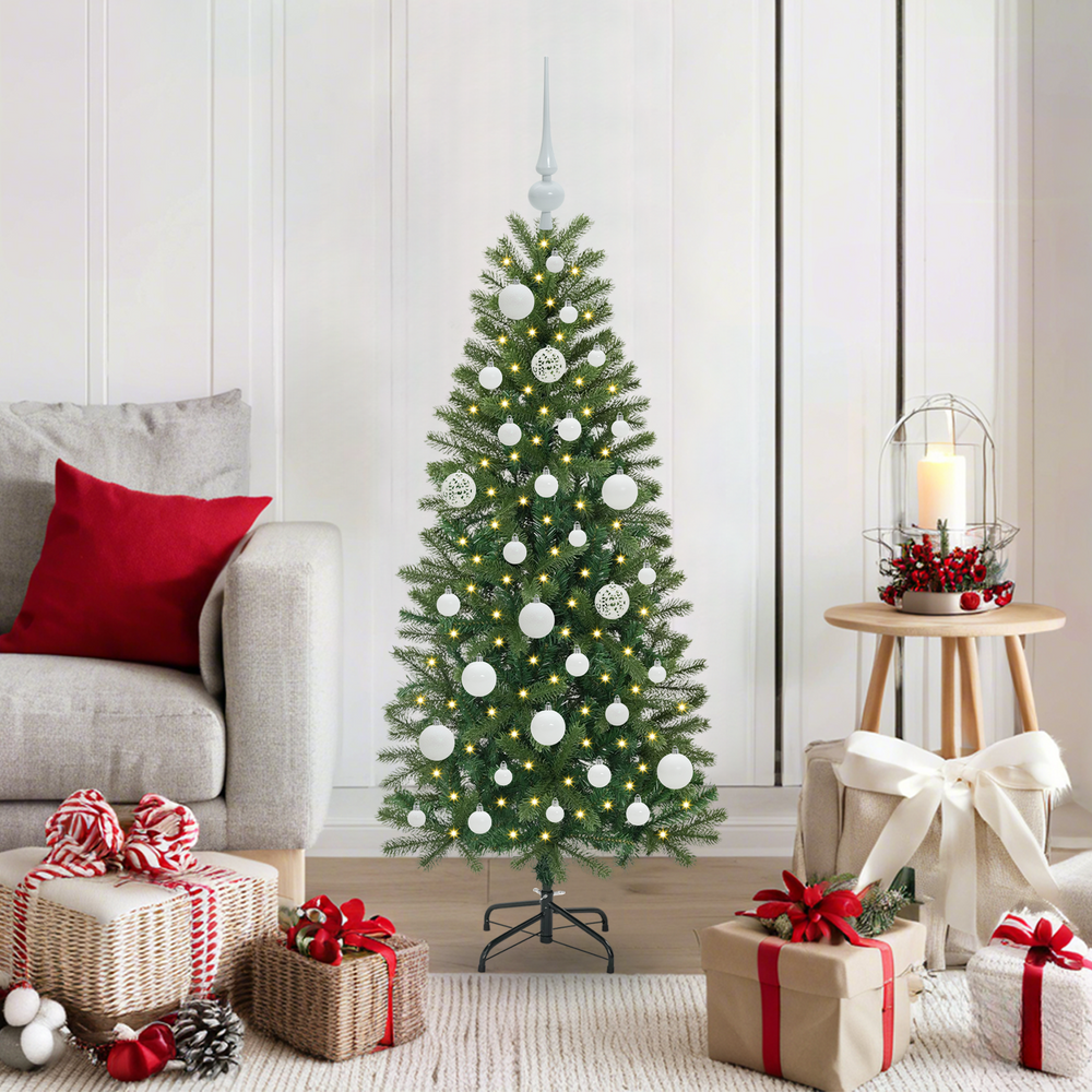 Artificial Christmas Tree SHINE VALE, with 150 LED Green 120 cm. and