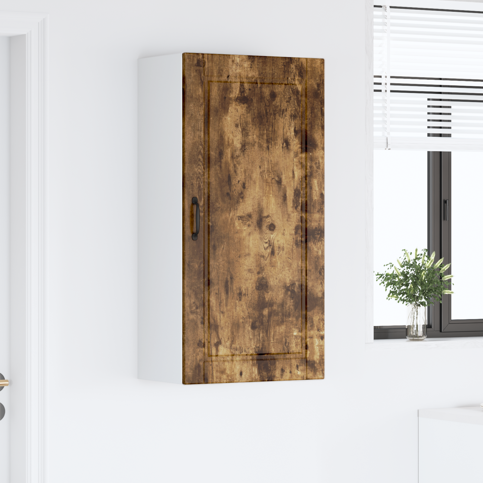 Virtuvės spintelė su lentyna Rūkyta ąžuolas 50 x 31 x 100 cm