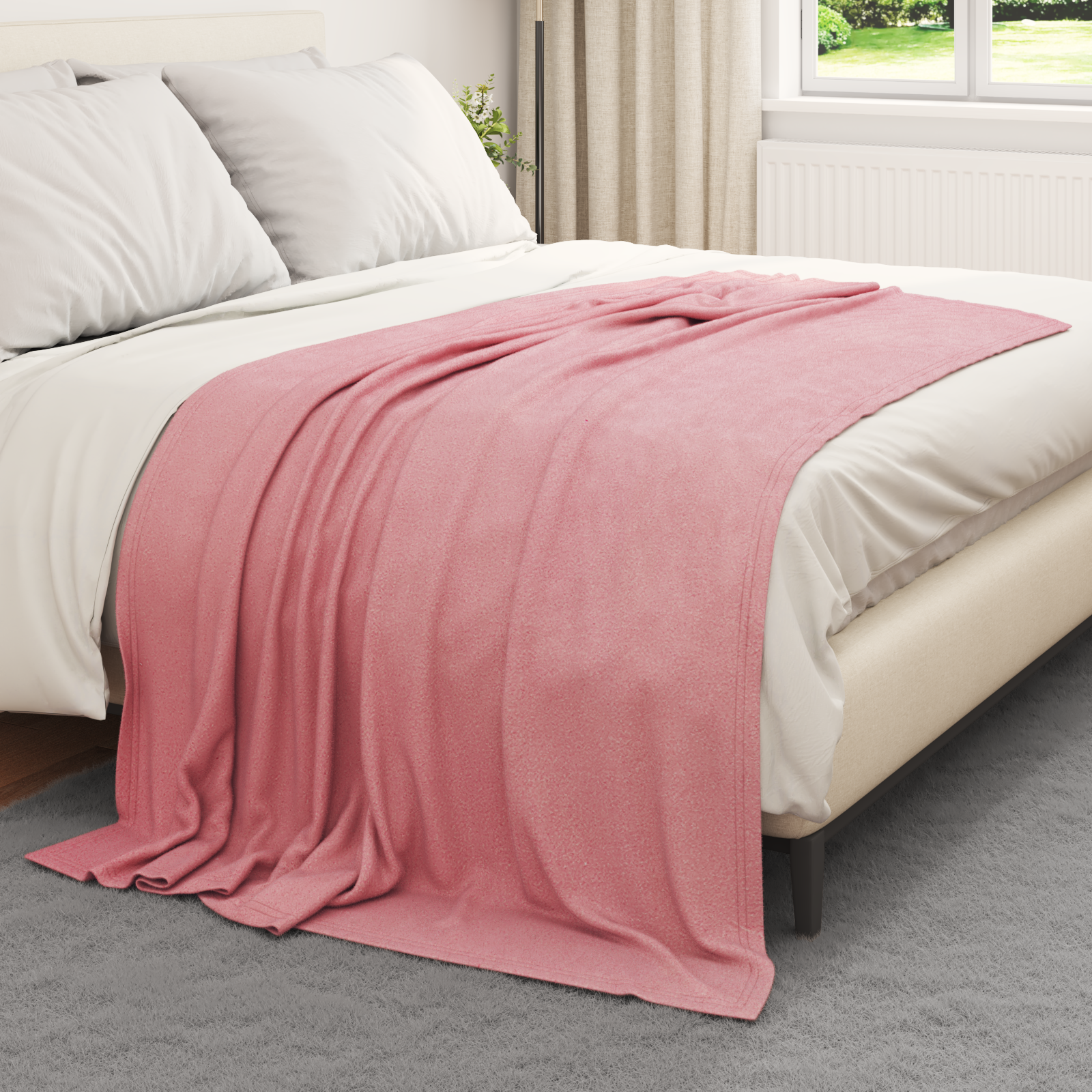 Mesti antklodės 6 pcs Rožinė 200 x 150 cm Flysas