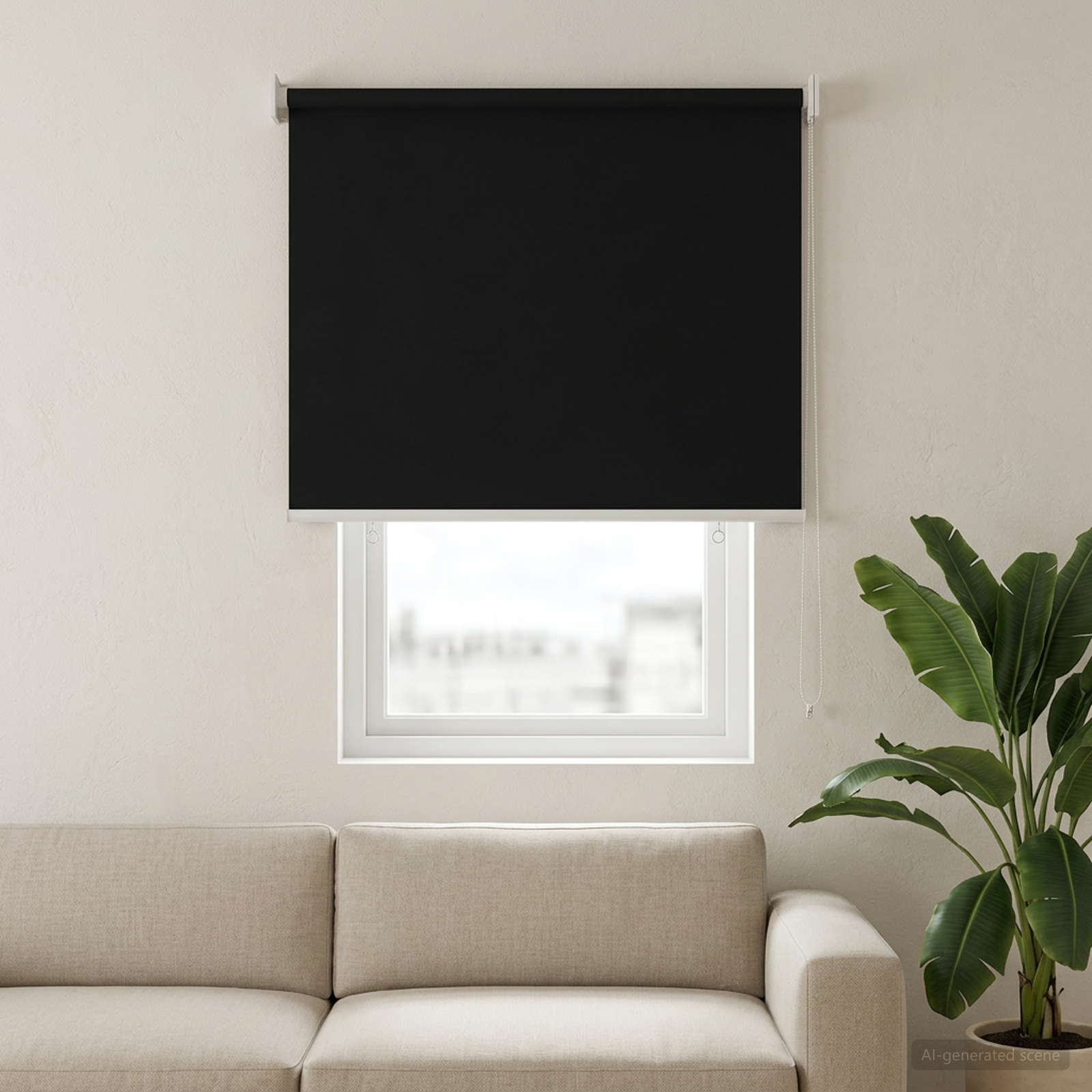 Ritininė užuolaida UV apsaugai Antracito 100 x 140 cm